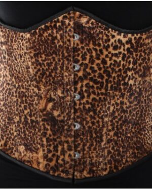 Safari Faux Fur Corset