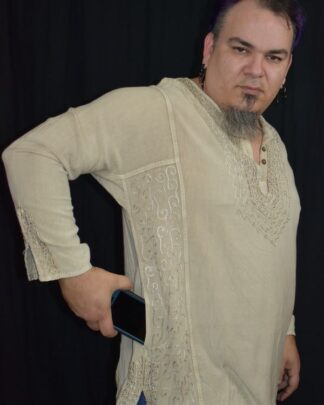 Kurta with Heavier Embroidery