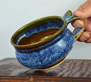 soup mug with handle