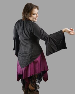womens flare sleeve top
